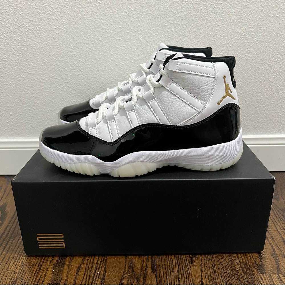 Nike Air Jordan Retro 11 ‘DMP Gratitude’ Men’s High Top Shoes w/ OG Box sz 9 NEW - Picture 1 of 10